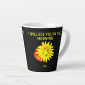 Bonne nuit Soleil Petit Latte Mug (Angle droit)