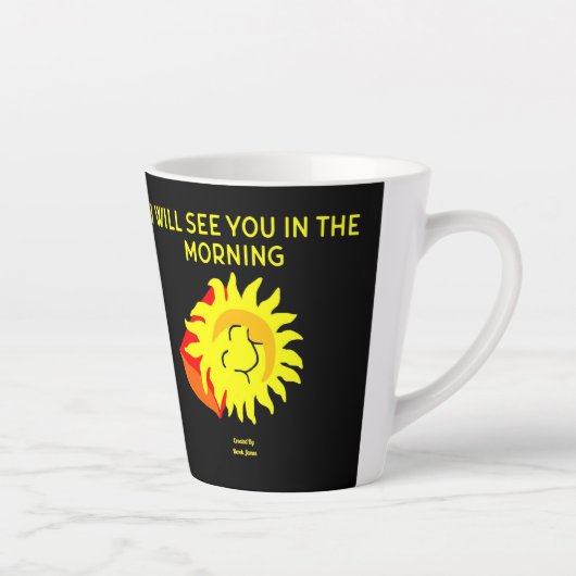 Bonne nuit Soleil Petit Latte Mug (Droite)