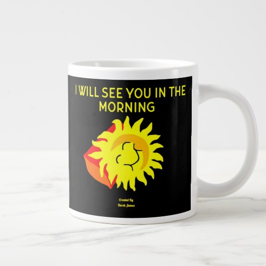 Bonne nuit Sun Jumbo Mug (Droite)