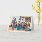 Bonne Pâque. Carte de voeux pour les beaux-arts (Fleur jaune)