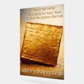 Bonne Pâque ! Golden Matzah (Angle)
