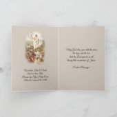 Bonne Pâques à une carte spéciale de prêtre cathol (Intérieur)