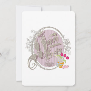 Bonne Pâques - Carte d'invitation