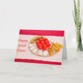 Bonne Pâques Grecque Avec Carte Grecque Cookies (Devant)