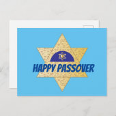 Bonne Passover Greeting Carte de vacances (Devant / Derrière)