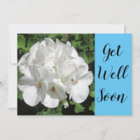 Bonne photo florale blanche carte plat