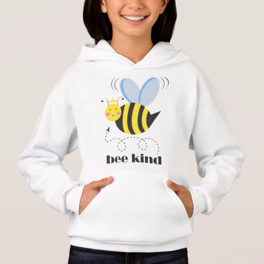 Bonne princesse d'abeille avec couronne et slogan  (Devant)