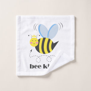 Bonne princesse d'abeille avec couronne et slogan