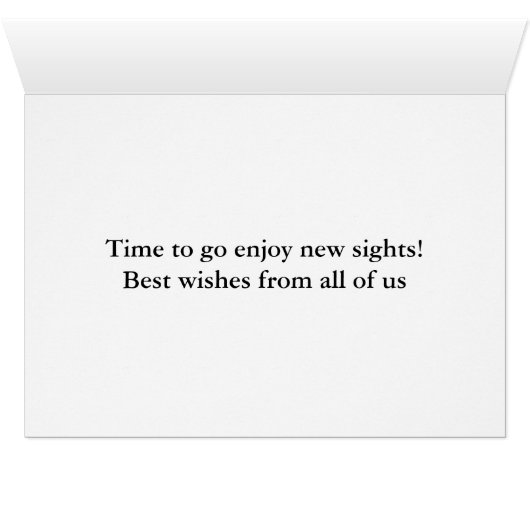 Bonne retraite (Intérieur Horizontal (Bas))