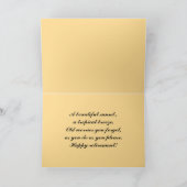 Bonne retraite Carte de coucher de soleil tropical (Intérieur)