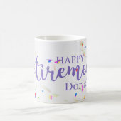 Bonne retraite Confetti Mug (Centre)