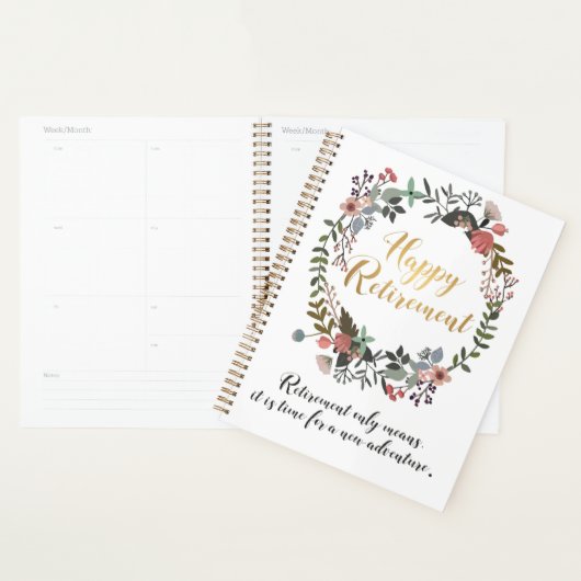 Bonne retraite Félicitations voeux Cadeau (Devant avec enveloppe)