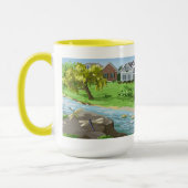 Bonne retraite Personnalisez Mug (Dame à Hammock) (Gauche)