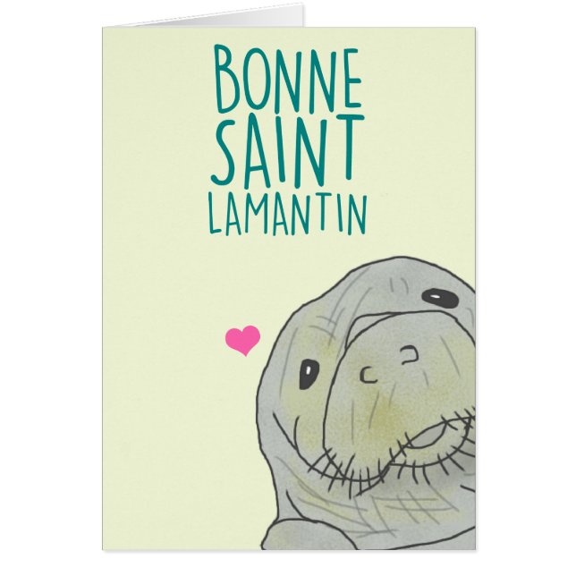 Bonne Saint Lamantin (Devant)