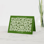 Bonne Saint Patrick, carte (Devant)