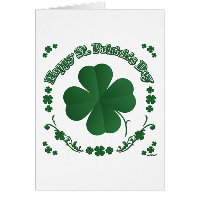 Bonne Saint Patrick's Day (Devant)