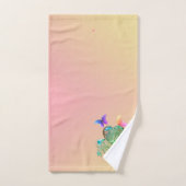 "Bonne Saint Patrick's Day" Serviette Shamrock (Serviette à main)