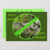 Bonne Saint Patty's Day No Snakes Invitation (Devant / Derrière)