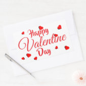 Bonne Saint Valentin Autocollant (Enveloppe)