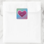 Bonne Saint-Valentin Autocollant (Sac)