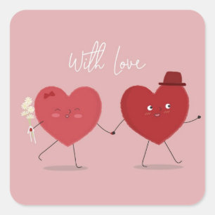 Bonne Saint-Valentin Autocollant
