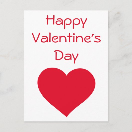 Bonne Saint Valentin Cartes de Saint Valentin (Devant)