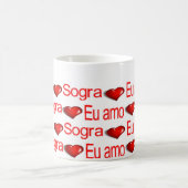Bonne Saint-Valentin Mugs J'aime ma belle-mère (Centre)