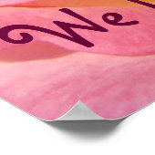 Bonne semaine de soins infirmiers! affiches Fleur  (Coin)