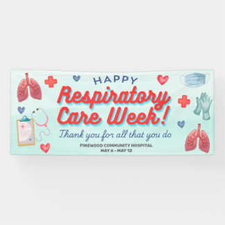 Bonne semaine de soins respiratoires bannière d'ap