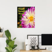 Bonne Semaine des infirmières! affiches infirmière (Bureau à domicile)