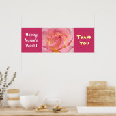 Bonne Semaine des infirmières ! Bannière Poster Ro (Cuisine)