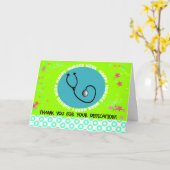 Bonne semaine des infirmières Carte II (Fleur jaune)