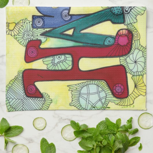 Bonne serviette de cuisine (Plié)