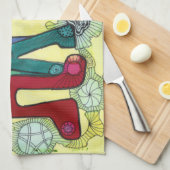 Bonne serviette de cuisine (Quart Plié)