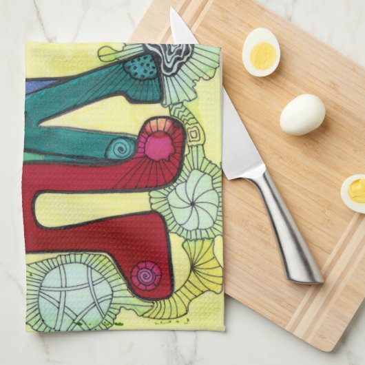 Bonne serviette de cuisine (Quart Plié)