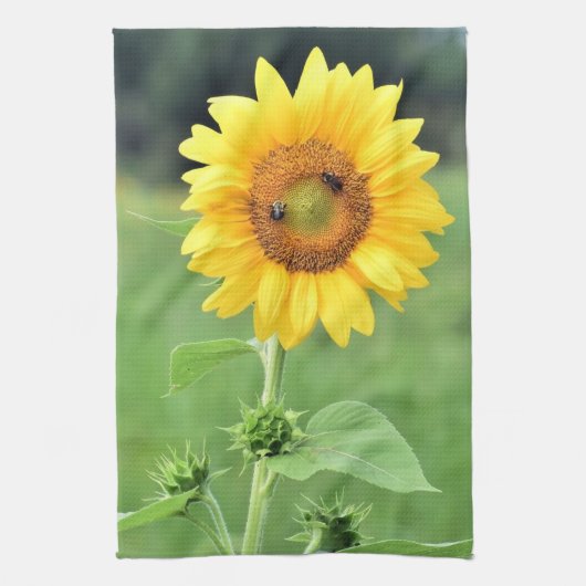 Bonne serviette de cuisine Sunflower (Vertical)