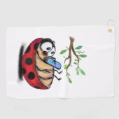 Bonne serviette de golf Little Ladybug (Horizontal)