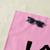 Bonne serviette de plage de chien (En situation)