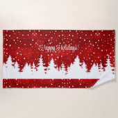 Bonne serviette de plage de Holidays (Devant)