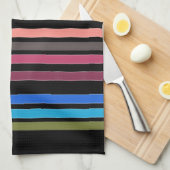 Bonne serviette de toilette de séchage d'anniversa (Quart Plié)