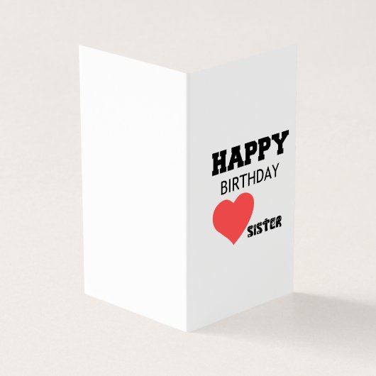 BONNE SOEUR D'ANNIVERSAIRE (Outside)