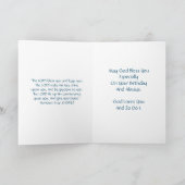 Bonne Soeur d'anniversaire - Carte BTFL (Intérieur)