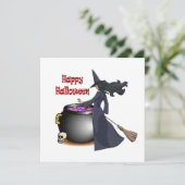 Bonne Sorcière et Invitation Cauldron (Debout devant)