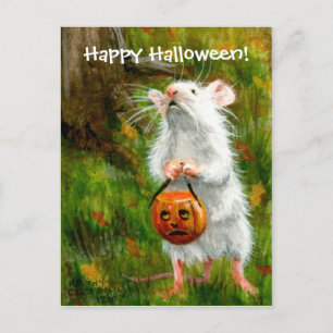 Bonne Souris Halloween ! Carte postale