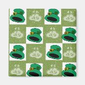 Bonne St. Patrick's Day Coeurs Casquette Magnet (Devant)