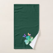 "Bonne St. Patrick's Day" Leprechaun Bath T (Serviette à main)