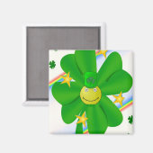 Bonne St. Patrick's Day Magnet Shamrock (Recto/Verso)