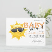 Bonne Sunshine Boho Invitation (Debout devant)