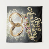 Bonne Tapisserie d'anniversaire (Devant (Horizontal))