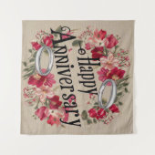 Bonne Tapisserie Mariage Anniversaire (Devant (Horizontal))